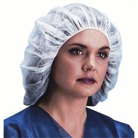 HAIR COVER - POLYPROPYLENE - WHITE- 24" - 1,000/CASE